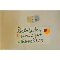 HOTPOINT  STOVE WB24X5323  Rocker switch  oven light  USED