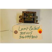 TAPPAN  Stove 3051115   316099800  Lamp ballast  used part