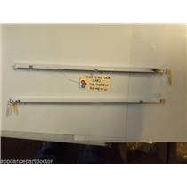AMANA Stove 31944505W 31944501W Trim, Side Door (wht) L & R used part