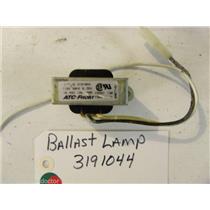 KITCHEN AID STOVE 3191044 BALLAST LAMP USED PART