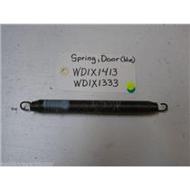 HOTPOINT DISHWASHER WD1X1413 WD1X1333 DOOR SPRING BLUE 30.0 USED PART ASSEMBLY