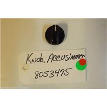 WHIRLPOOL Stove 8053475 Knob, Accusimmer USED PART