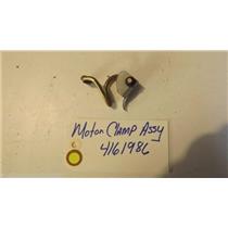 KITCHENAID DISHWASHER 4161986 Motor Clamp used part