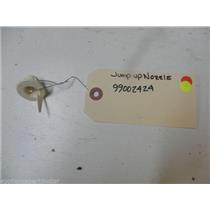 MAYTAG DISHWASHER 99002424 WHITE JUMP UP NOZZLE USED PART ASSEMBLY