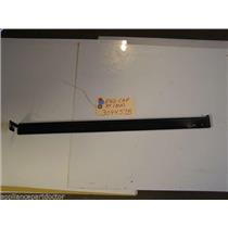 AMANA STOVE 309457B  End Cap, Rt (blk)  used PART