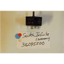 FRIGIDAIRE Stove  316095500 Switch,infinite ,warmer USED PART