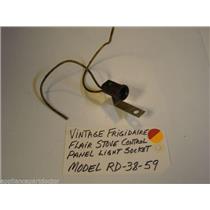 Model RD-38-59 Vintage Frigidaire Flair Stove Control Panel Light Socket