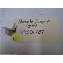 MAYTAG DISHWASHER 99001787 GRAY JUMP UP NOZZLE USED PART ASSEMBLY