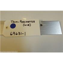 WHIRLPOOL REFRIGERATOR 69631-1 TRIM PERIMETER (SLV)   NEW IN BOX