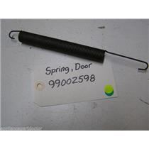 MAYTAG DISHWASHER 99002598 DOOR SPRING USED PART ASSEMBLY