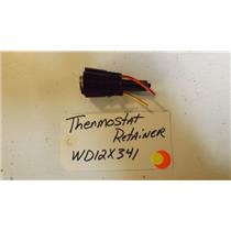 ge DISHWASHER WD12X341  Thermostat Retainer  used part