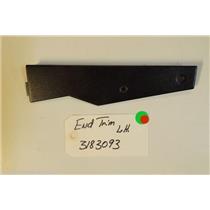 ROPER  Stove 3183093 End Trim L.h.  USED PART