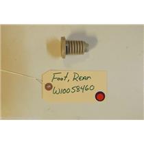 KITCHEN AID STOVE W10058460   312701 Foot, Rear    USED