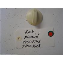 WHIRLPOOL STOVE 74005143 74003613 Knob used part