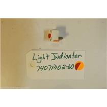 MAGIC CHEF STOVE 7407P102-60 Light, Indicator used