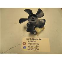 GE KENMORE REFRIGERATOR WR60X172 WR60X190 WR60X100 EVAPORATOR  FAN W/ BLADE USED
