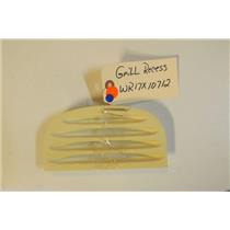 GE Refrigerator WR17X10712   Grill Recess Wh used