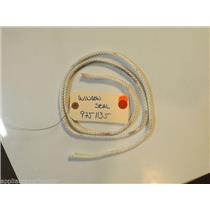 KITCHEN AID STOVE 9751135 Seal, Window USED