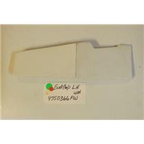 KITCHENAID Stove 9750366FW  End Cap L.h.  white   USED PART