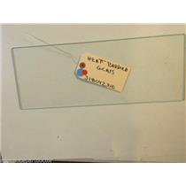 FRIGIDAIRE STOVE 318042310 Glass,door ,heat Barrier  6" x 16"   USED