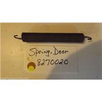 KITCHENAID DISHWASHER 8270020  Spring, Door  used part