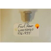 WHIRLPOOL Stove W10058460  9761935  Foot, Rear USED PART