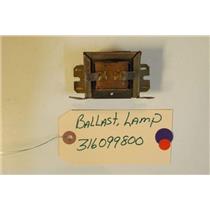 FRIGIDAIRE  STOVE 316099800    5303051115  Ballast-lamp   USED