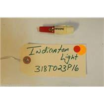 TAPPAN  Stove 318T023P16  Indicator  light  2 prong  used part