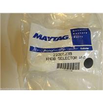 Maytag Admiral Washer  21001239  Knob, Selector (wht) NEW IN BOX
