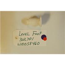 KENMORE STOVE 312701  W10058460  Level foot  USED