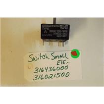 FRIGIDARE STOVE 316436000   316021500  Switch,infinite ,small Element    used