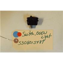 TAPPAN  STOVE 5308015487   Switch, Oven Light, Rocker Type 2 prong 6a 125v USED