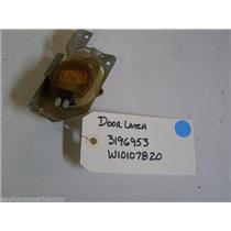 KENMORE STOVE 3196953  W10107820 DOOR LATCH   USED PART