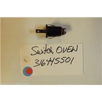 FRIGIDAIRE Stove  316445501 Switch,oven  USED PART