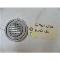 IKEA WHIRLPOOL DISHWASHER 8545536 VENT DEFLECTOR USED PART ASSEMBLY