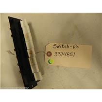 KENMORE DISHWASHER 3374851 PB SWITCH USED PART ASSEMBLY