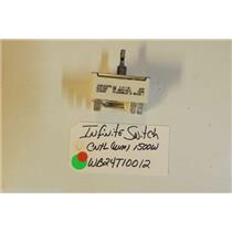 GE Stove WB24T10012 Inf Switch Cntl (wm) 1500w  4.7-7.0a     USED PART
