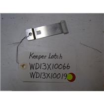 GE DISHWASHER WD13X10066 WD13X10019 LATCH KEEPER USED PART ASSEMBLY