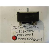 KENMORE STOVE WB23K5041  KS812009  9900423  Infinite switch  used part