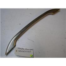 GE DISHWASHER WD13X10065 STAINLESS HANDLE *MILDLY SCUFFED USED PART ASSEMBLY