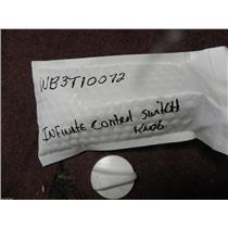 GE GENERAL ELECTRIC OVEN WB3T10072 INFINATE CONTROL SWITCH KNOB "WHITE"