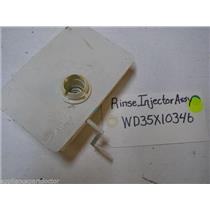 GE DISHWASHER WD35X10346 WD12X276 RINSE INJECTOR USED PART ASSEMBLY