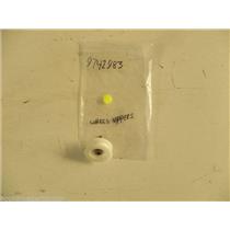 KENMORE DISHWASHER 97429 UPPER WHEEL USED PART ASSEMBLY F/S