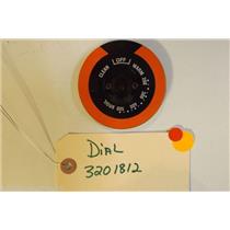 TAPPAN  Stove 3201812  Dial  clean   used part