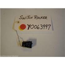 Amana STOVE Y0063997  Switch, Rocker  used part