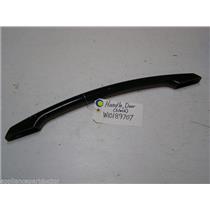 Maytag Dishwasher W10189707 Handle, Door (black) (scuffed)  used part assembly