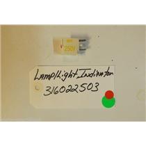 FRIGIDAIRE Stove  316022503 Light/lamp, Indicator, Yellow, 250 V   USED PART