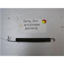 WHIRLPOOL DISHWASHER W10337934 8524473 DOOR BALANCE SPRING USED PART ASSEMBLY