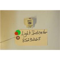 WHIRLPOOL STOVE  8523265 Light, Indicator 125v  used