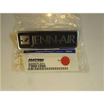 Maytag Jenn Air Stove  73001260   Nameplate    NEW IN BOX